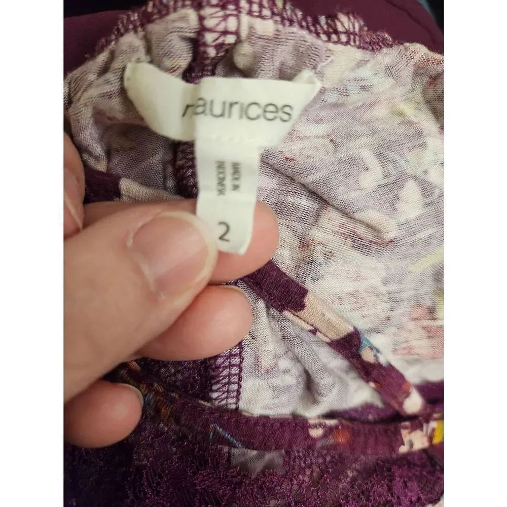 Maurices 2X Floral tank (R) - Picture 4 of 4